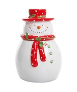 Gibson Home Jolly Plenitude 7.5&quot; Snowman Cookie Jar - $74.00 CAD