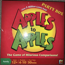Apples to Apples Party Box Game (Mattel, 2007) COMPLETE - £11.01 GBP