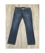 X2 Quality Denim W01 Zelda Skinny Jeans - Size 8 - Blue Faded Whisker Lo... - $13.46