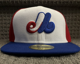 Montreal Expos 5950 Cooperstown 59 Fifty Mens Hat Size 6 7/8 Tri Colour New Era! - £26.31 GBP