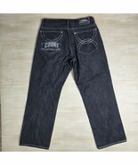 COOGI Embroidered Thick Stitch Baggy Jeans Y2k Skaters Size 33 x 31 - €77,28 EUR