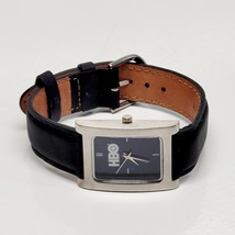 Sweda HBO Home Box Office Analog Wristwatch Leather Band Watch New Battery - $18.90
