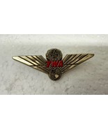 Vintage TWA TRANS WORLD AIRLINES PILOT WINGS Pin Tuckahoe NY USA - €5,11 EUR