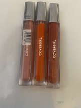 3X - Covergirl Colorlicious Lip Gloss  0.12 oz Each Assorted lot Of 3 Shades - $10.00