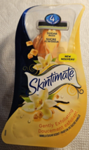 Skintimate Vanilla Sugar 1 Pack 3 Disposable Razors (4 Blades) Women - £7.07 GBP