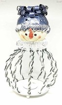 Home For ALL The Holidays Snowman Tea Light Holder 10 inches - £23.60 GBP