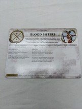 Warhammer Age Of Sigmar Blood Sisters Shadow And Pain Warscroll Stat Sheet - £6.95 GBP