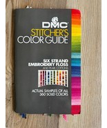 DMC Stitcher&#39;s Color Guide Strand Floss &amp; Pearl Cottons 390 w/ Extra Guide - £9.87 GBP