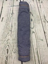 Chambray Fabric Table Runner 16x72 Inch Cotton with Hemstitched Detailing - £16.23 GBP