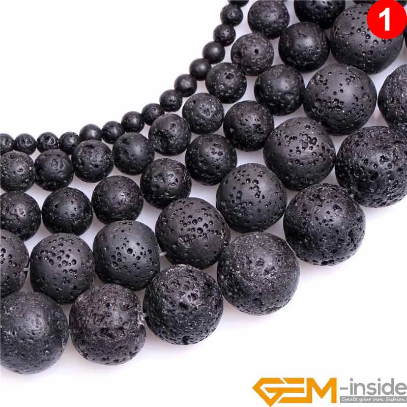 Nic lava rock beads fashion diy beads natual stone beads for jewelry making strand thumb155 crop