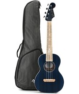 Fender Dhani Harrison Tenor Ukulele, Walnut Fingerboard, Sapphire Blue - £297.88 GBP