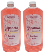( Lot 2 Bottles ) April Bath &amp; Shower JAPANESE BLOSSOM Bubble Bath 32 oz... - $40.73 CAD