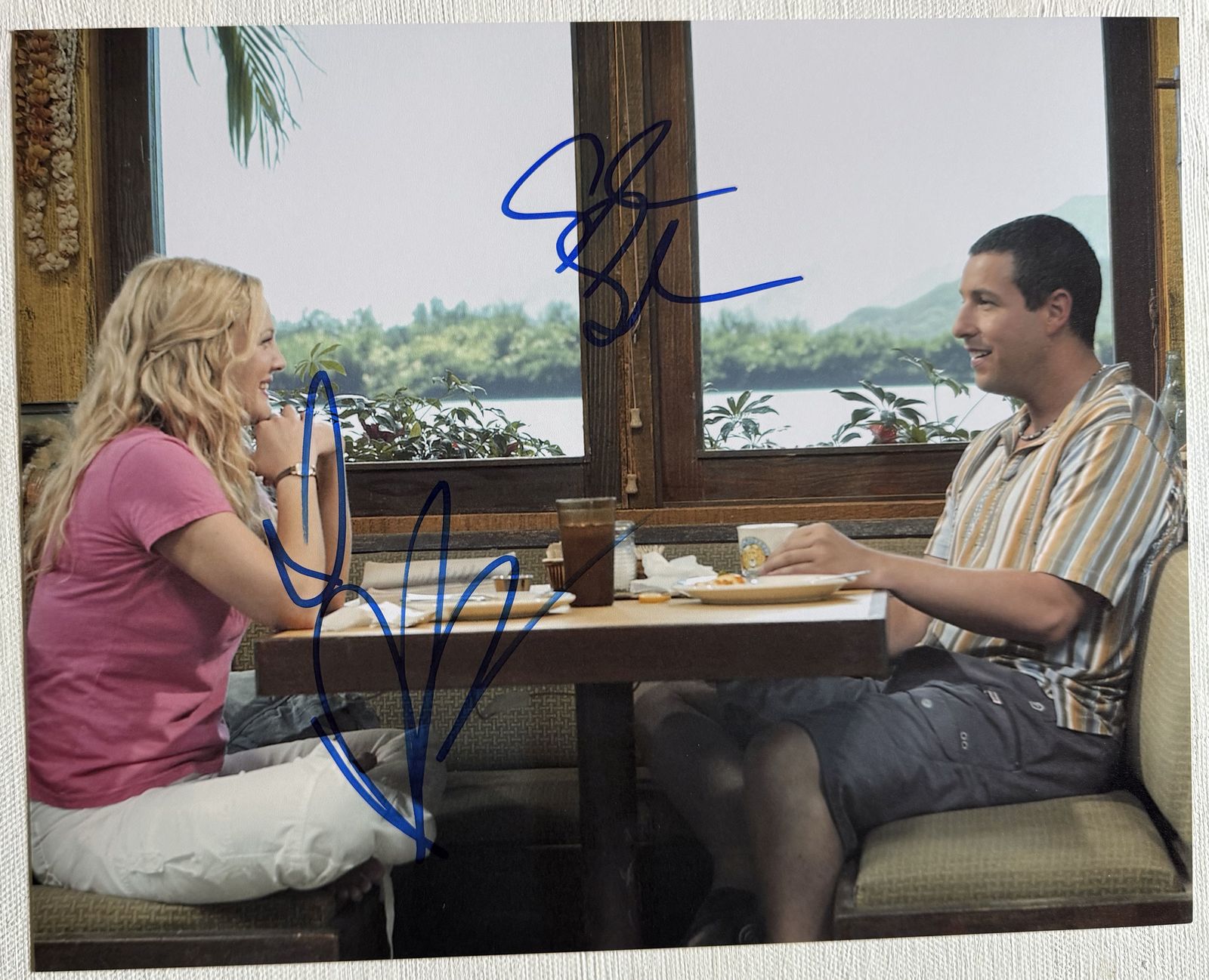Adam Sandler &amp; Drew Barrymore Signed Autographed &quot;50 First Dates&quot; Glossy... - $149.99