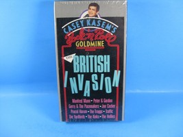 Casey Kasems Rock N Roll Goldmine - The British Invasion (VHS, 1988) New Sealed - £11.21 GBP