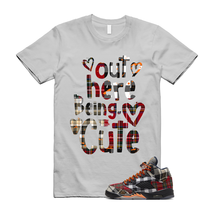 Plaid 5 Patchwork Total Orange AJ5 Air Checked-And-Flecked T Shirt Match C2 - £23.76 GBP+