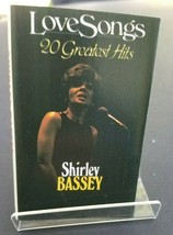 Shirley Bassey Love Songs 20 Greatest Hits Cassette Tape Made in Great Britain  - £29.57 GBP