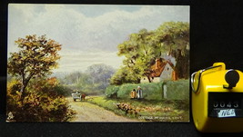 STD Vintage Tucks Card Cottage at Hayes Kent Picturesque England c1908 U... - £2.12 GBP