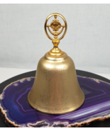 Vintage Brass Bell with AVON CALLING Design on the Handle Size 3&quot; X 2&quot; I... - $12.60