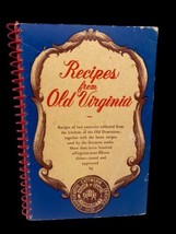 Recipes from Old Virginia Cookbook Spiral Bound Vintage 1950s Biscuits D... - $37.39