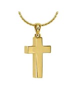 Men&#39;s Perfect Cross 14KT Gold Cremation Jewelry Urn - $1,094.09 CAD