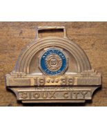 1939 Sioux City, Iowa IA American Legion Veterans The Band Shell Brass W... - $27.01 CAD