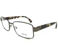 Prada Eyeglasses Frames VPR 53R TFQ-1O1 Grey Tortoise Square Full Rim 54... - £74.29 GBP