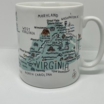 222 FIFTH PTS International, Porcelain MY PLACE XL Mug 28 Oz - VIRGINIA - $289.23 MXN