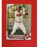 2022 Bowman Chrome Prospects Mahki Backstrom 1ST BOWMAN #BCP-121 Atlanta... - $1.99