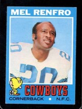 1971 Topps #118 Mel Renfro Ex Cowboys Hof Nicely Centered *XR30104 - £7.82 GBP