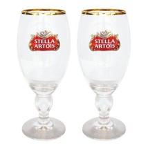 Set of 6 40 Cl Stella Artois Glasses New - $47.47