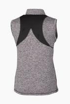 NWT ANNIKA CUTTER & BUCK BLACK Frequency Sleeveless Mock Golf Shirt - S & M image 2