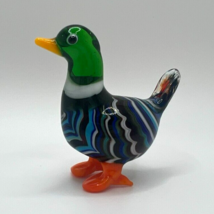 New Collection! Murano Glass Handcrafted Unique Custom Designed Duck Fig... - $37.31