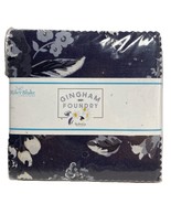 Riley Blake Designs Gingham Foundry  Charm Pack 5&quot; Squares NEW - $15.90 CAD