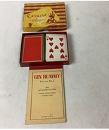 Vintage Canasta New Argentine Rummy Card Game With Original Box &amp; Score Pad - €8,46 EUR