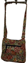 Vera Bradley Hope Garden Crossbody Messenger Bag with Adjustable Strap - £19.98 GBP