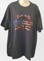 MENS Vtg American Flag Pride Of These Colors Don&#39;t Run T Shirt No Tag Me... - £12.45 GBP