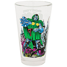 Dr. Doom Comic Art Pint Glass Multi-Color - $21.98