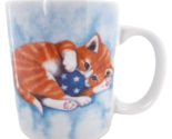 Coffee Cup Kitten With Ball Collectible Tea Cup - $7.91