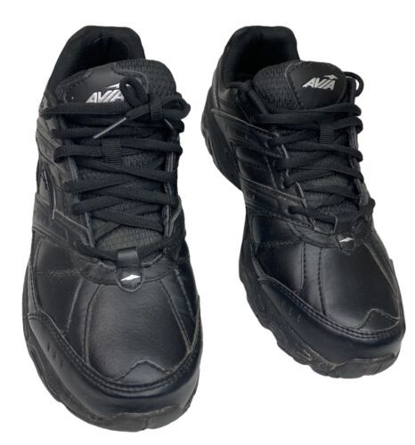 avia size 8 all black athletic shoe sneaker WMA14300003 551207980 ...