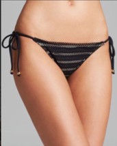 NEW PILYQ Barcelona Black Side Tie Bikini Bottom Separate (Size S) - MSR... - £19.94 GBP