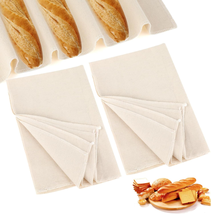 2PCS Proofing Cloth for Bread Baking 14X18 Inches Linen Cloth Reusable Bread Pro - $11.25