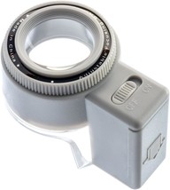 SE 8X Magnification LED Illuminated Adjustable-Focus Loupe with Scale - Ideal fo - £15.27 GBP