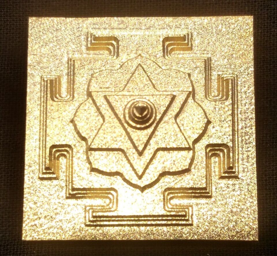 Siddh Meru Chinnamasta Dasha Mahavidya Yantra - $79.20