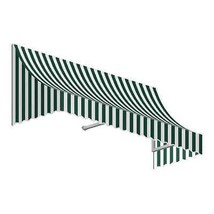 Awntech NT22-US-3FW 3.38 ft. Nantucket Window &amp; Entry Awning, Forest Green &amp; - £352.40 GBP