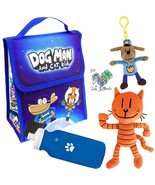 Dav Pilkey v2 Dog Man Cat Kid Set - Bag, Petey, Backpack Pull, Water Bottle - £55.07 GBP