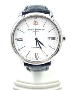 Pre-Owned Baume &amp; Mercier Classima 42mm Stainless Steel Watch 8592 - £1,106.22 GBP