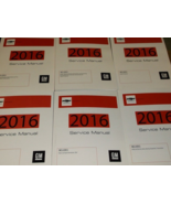 Manuale Di Servizio Officina Set Nuovo 2016 GM Chevy Chevrolet CAMARO - $620.88