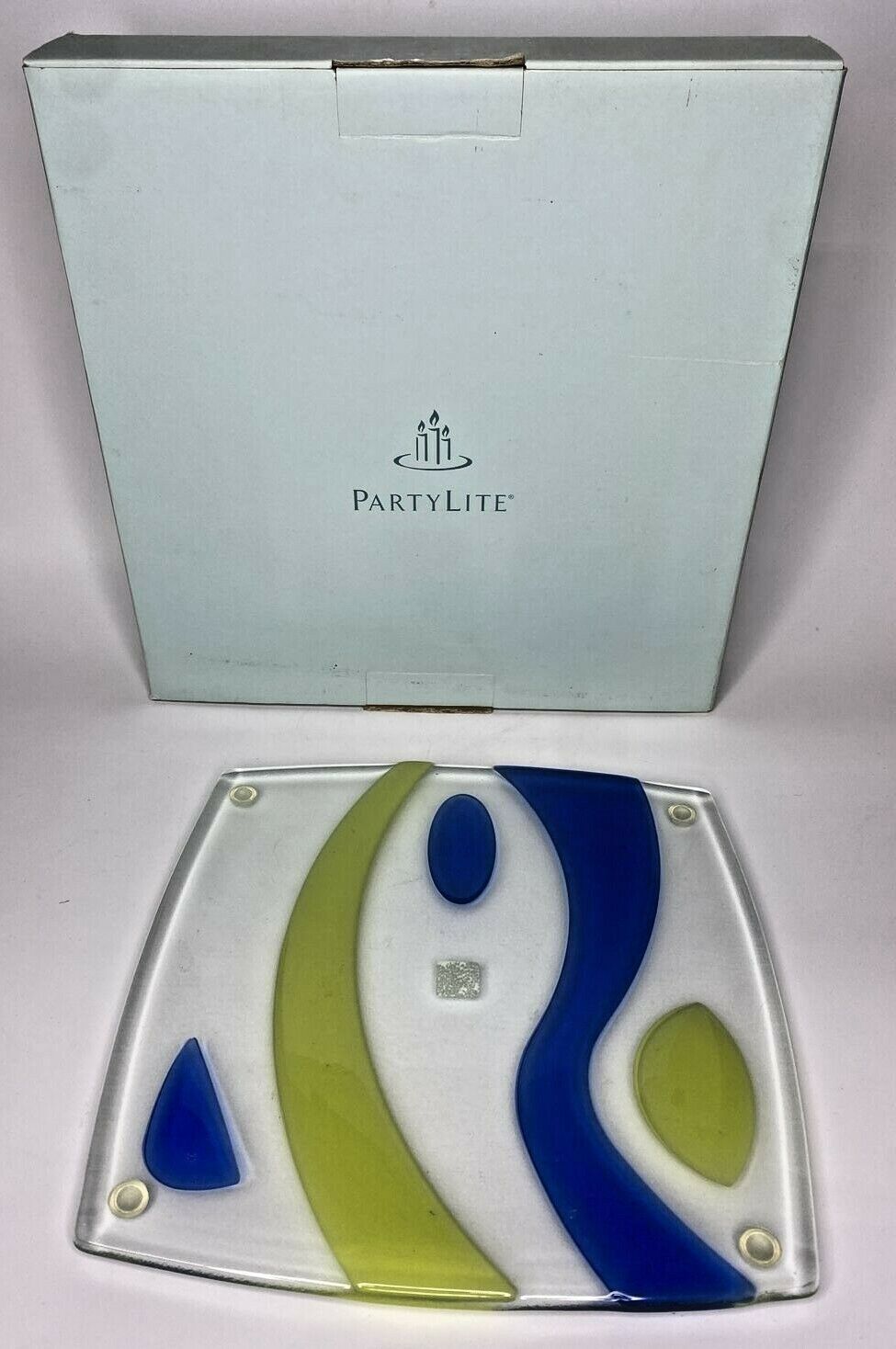 Primary image for PartyLite Contempo Candle Tray Retired NIB P8D/P8799