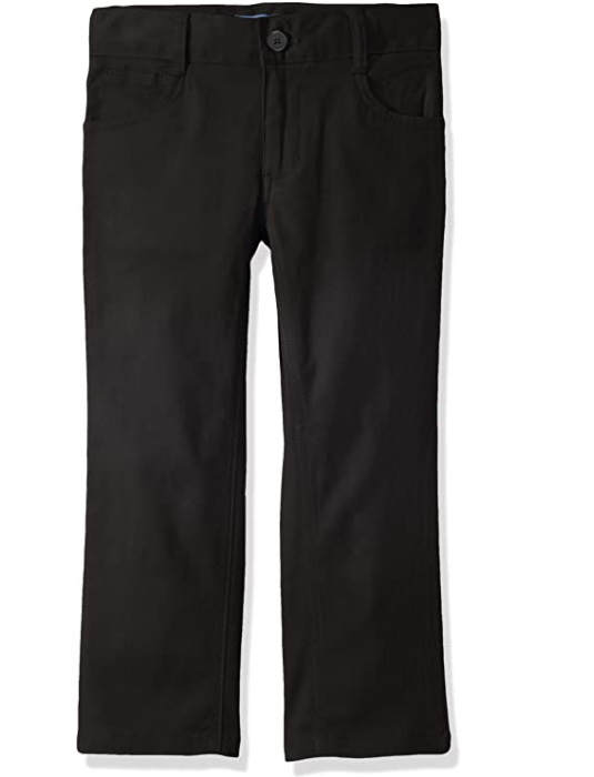 Cherokee School Uniforms Boys' Little Modern Fit Flex 5-Pocket Twill Pant Size 4 - $8.99