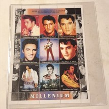 Elvis Presley Collectible Stamps Millennium Tchad - £5.19 GBP